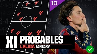 LALIGA FANTASY SHOW 22 | PROBABLE XI APŽVALGA