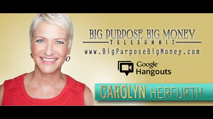 Carolyn Herfurth - Sneak Peek - Big Purpose Big Mo...