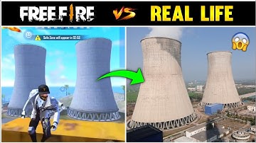FREE FIRE PLACE IN REAL LIFE😱😍