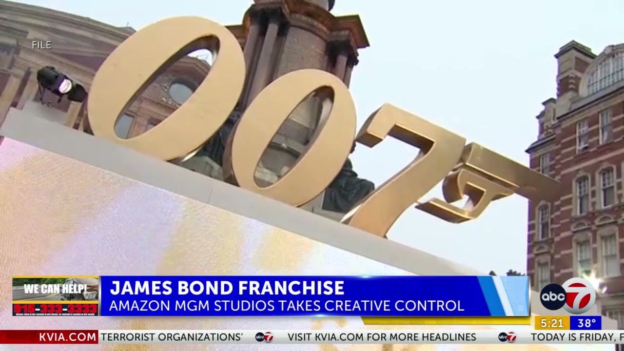 Amazon MGM Studios takes creative control of James Bond franchise - YouTube