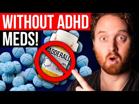 How I Manage My ADHD Without Using ADHD Medication! thumbnail