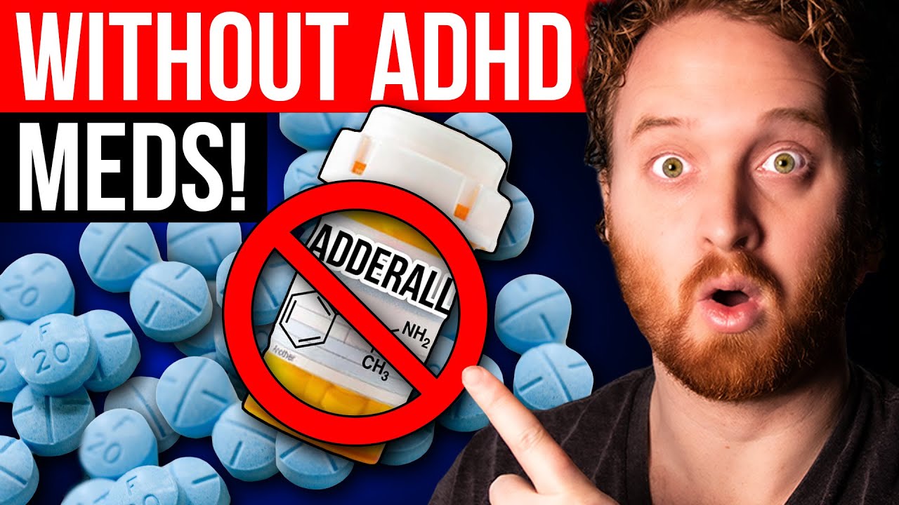 How I Manage My ADHD Without Using ADHD Medication! YouTube