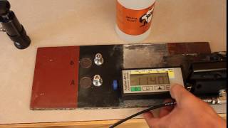 Paint pull test of 235 epoxy test #2 results