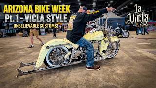 Arizona Bike Week Day 0 - 1 | Vicla Style from the Garage to Show