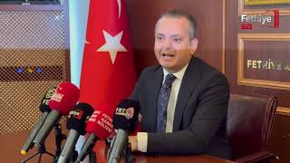 Fethiyenin Yeni Kaymakamı Çiçeklerle Karşılandı