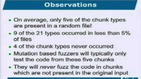 DEF CON 15 Hacking Conference Presentation By Charlie Miller - How Smart is Intelligent fuzzing - Video