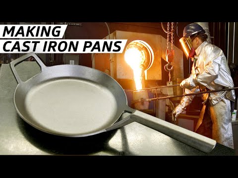 How Cast Iron Pans Are Made by Hand at Borough Furnace — Handmade