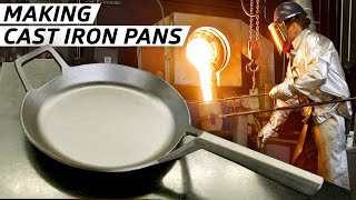 How Cast Iron Pans Are Made by Hand at Borough Furnace - Handmade