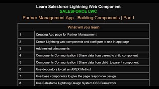 5. Salesforce LWC Project | Building Components | Part I - Design Master Container & Partner Search
