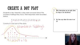 Dot Plots  Histograms Video Lesson