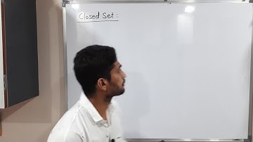 Topology of Metric Spaces - Unit 1 - Lecture 64