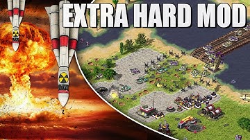 Red Alert 2 - Surviving a Nuclear Bombardment - Extra Hard Mod