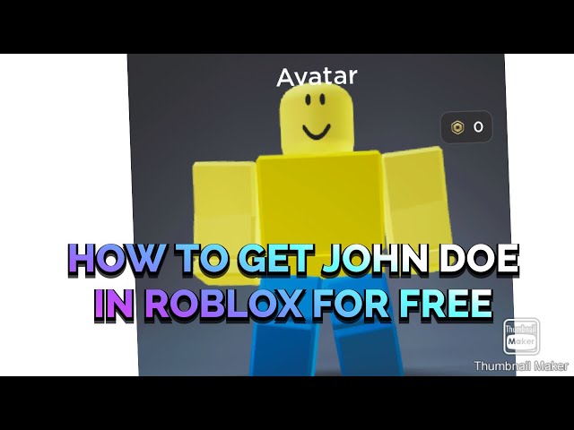 Android İndirme için New John Doe Roblox Tips APK
