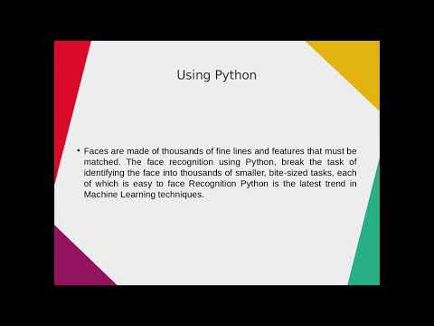 Face Recognition Python|Open CV