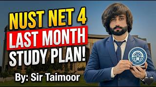 NUST NET 4 Last Month Study Plan I How to Prepare NUST NET Test in One Month I NUST NET 2026 Prep