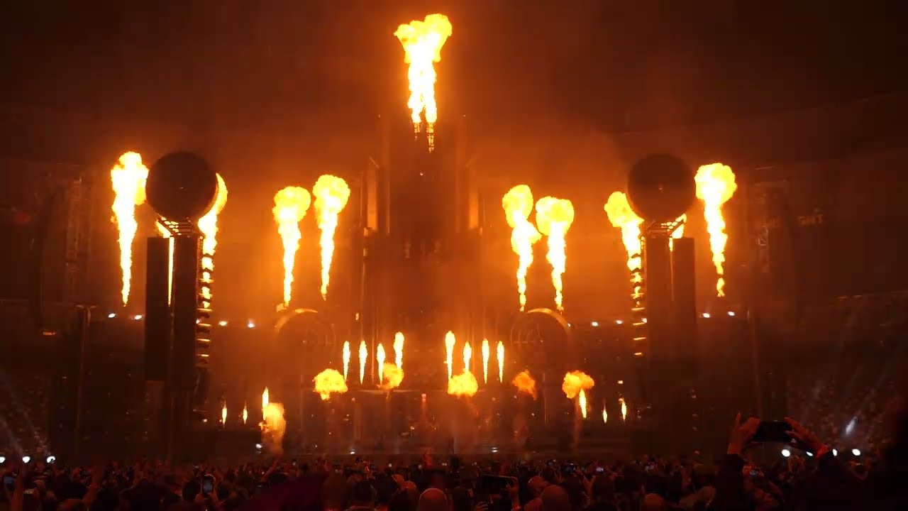 Rammstein brought their insane, explosive stadium show to New Jersey (pics,  video, setlist)
