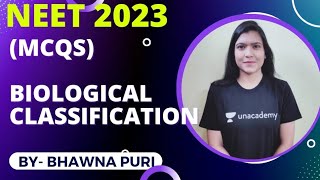 NEET 2023|| MCQs|| Class-11th|| Ch-2|| Biological classification|| Biology by Bhawna puri