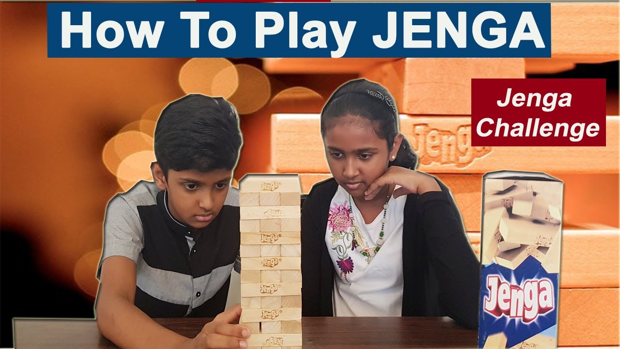 How To Play Jenga | Jenga Challenge | Melissa & Kevin