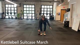 Kettlebell Suitcase March
