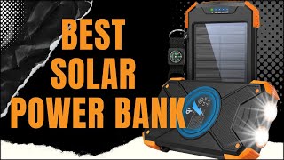 Best Solar Power Bank: Blavor Solar Power Bank Review