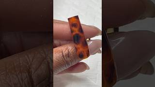 EASY ￼￼Tortoise Shell Nail tutorial #tortoise #nailart #naildesign Net Worth