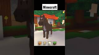 Mobile Minecraft games | Met my horse | Android games | 3d games | Block craft 3d game screenshot 2