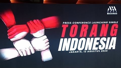 LIVE!!! ATTA HALILINTAR, AUREL, ASHANTY, ANANG.... LAUNCHING SINGLE BARU TORANG INDONESIA