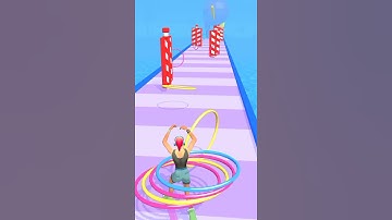 Hula Hoop Race : All levels gameplay #3 #shorts #youtubeshorts