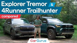 Off-Roading SUVs from Toyota and Ford | 2026 Ford Explorer Tremor vs 2026 Toyota 4Runner Trailhunter