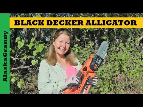 Black & Decker NLP1800 Alligator Lopper Cordless Chain Saw