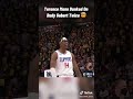 Terence mann dunked on rudy Gobert twice