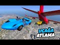 Süper Hot Wheels Arabalar Uçağa Atlamaya Çalışıyor - GTA 5
