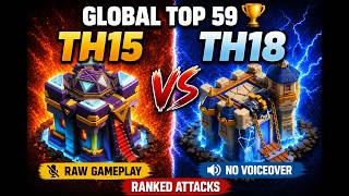 TH15 vs TH18 | Global Top 59 | E31 League