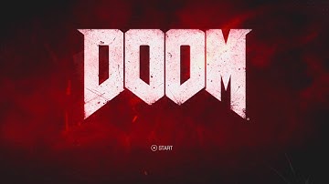 Doom 2016 BETA Title Screen (PC, Xbox One, PS4)