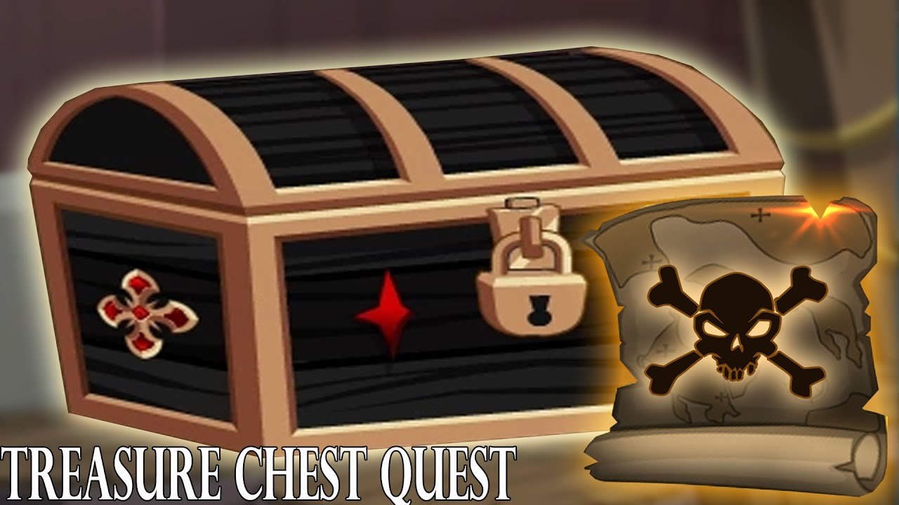 AQW NEW DEEP TROBBLE TREASURE CHEST QUEST /JOIN PIRATES YouTube