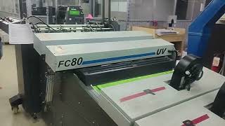 uv coating by auto print machine @offsetprintingpackaging3418