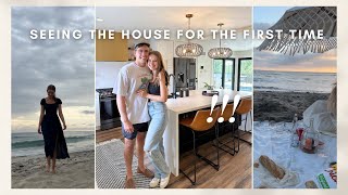 MINI VLOG: seeing the house for the FIRST TIME
