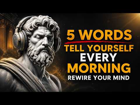 5 Life-Changing Morning Words to Rewire Your Mind | Stoic Motivation Daily