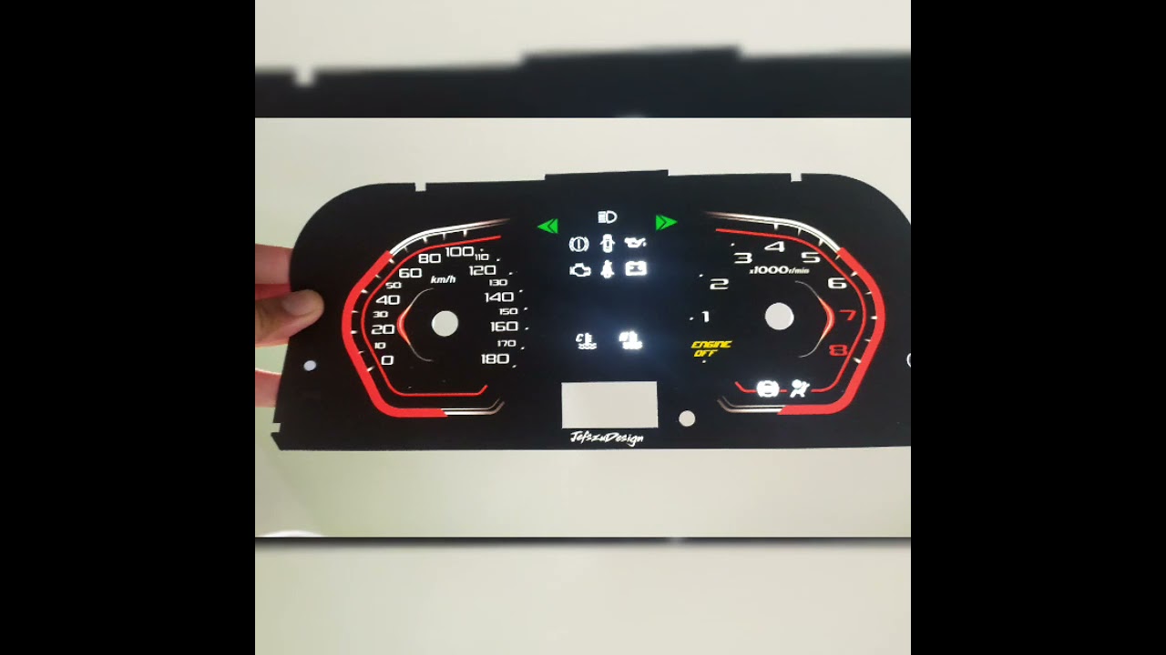 Panduan Pemasangan Papan Meter Viva custom - Jefszu Design