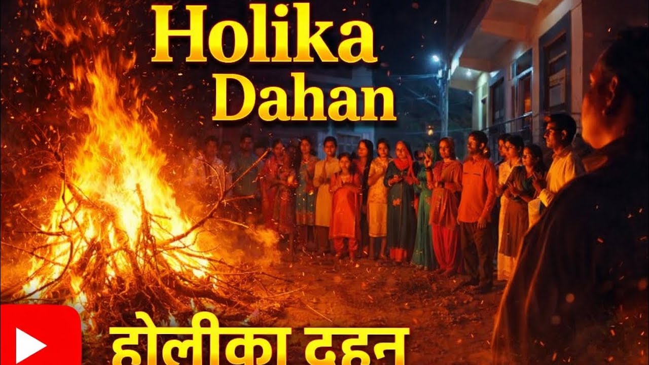 Holika Dahan 2026 🔥 | Holika Dahan Ki Pooja Vidhi & Mahatva | Holi Special