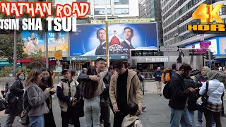 📍Hong Kong CNY-2025 Nathan Road Walk Tour | Tsim Sha Tsui - Yau Ma Tei | 4k HDR #hongkong #tour
