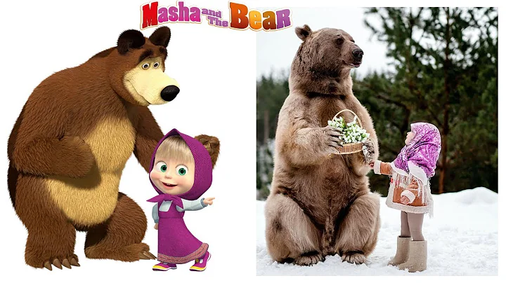Masha and The Bear Characters in Real Life