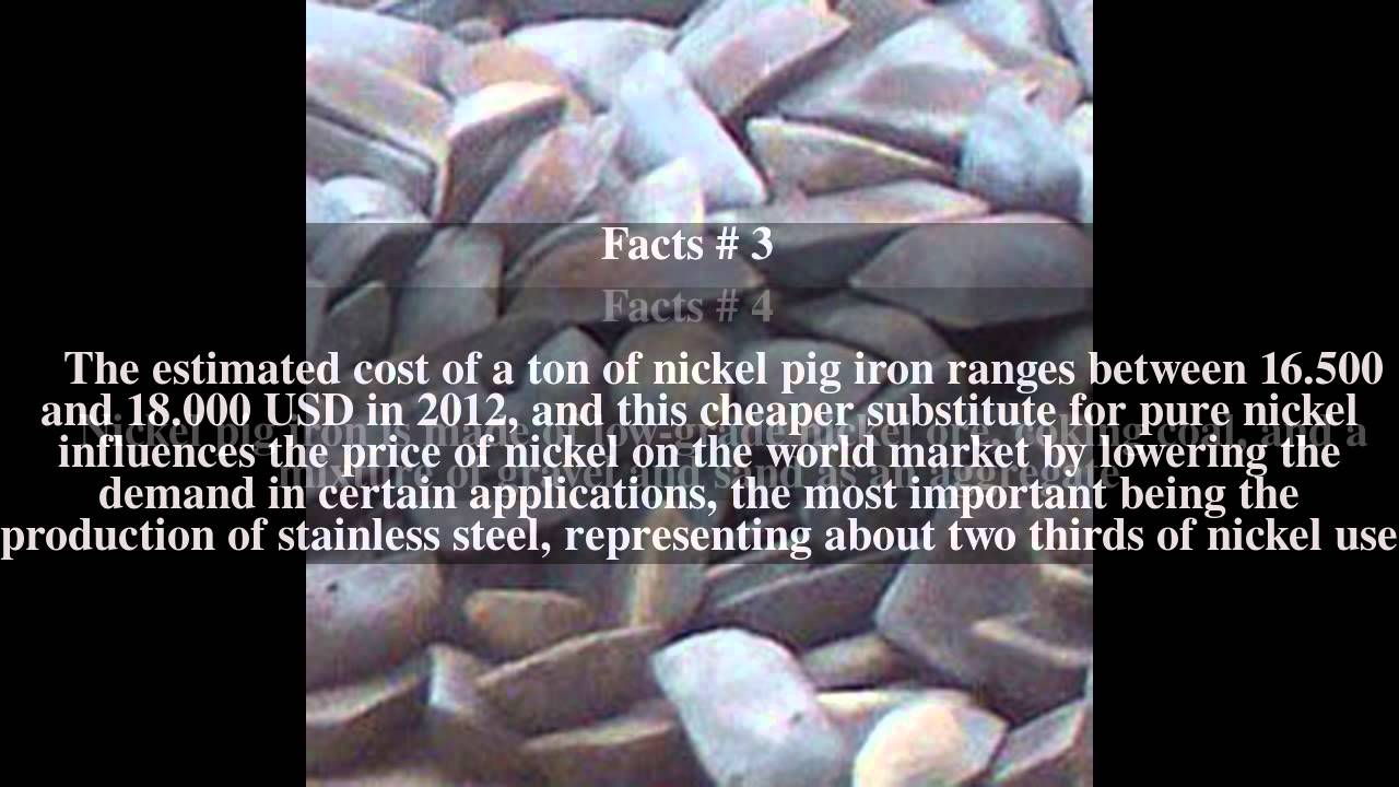 Nickel pig iron Top 8 Facts YouTube