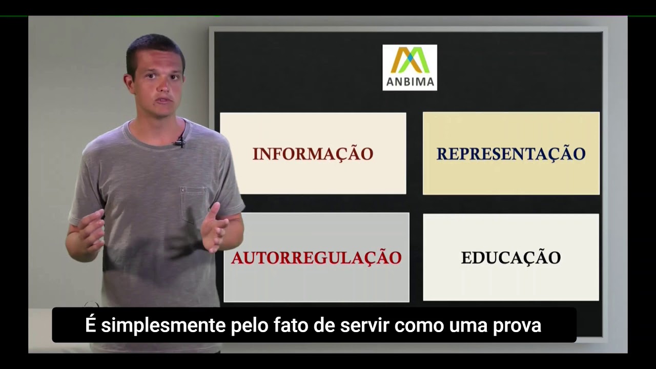 ANBIMA - Código anbima, Melhores práticas, Políticas de investimentos,  Distribuição de produtos. 