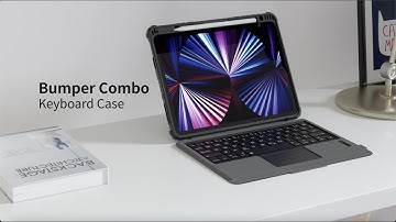 Bumper Combo keyboard case for iPad