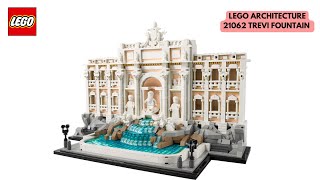 LEGO Architecture 21062 Trevi Fountain is the architecture set that will be launched on March 2025