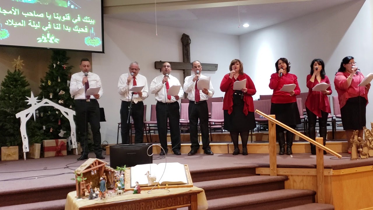 ترنيمة منذ القديم فى قرية فريق كنيسة يسوع هو الطريق أوتاوا 28 ديسمبر 2019