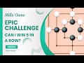 Can I Win 5 Mills Games Without Losing? EPIC Challenge LIVE!