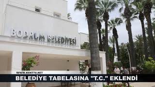 Beledi̇ye Tabelasina T C Eklendi̇