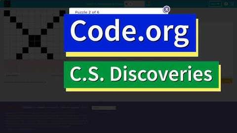 Representing Images Lesson 4.1 CS Discoveries Code.org Tutorial with Answers